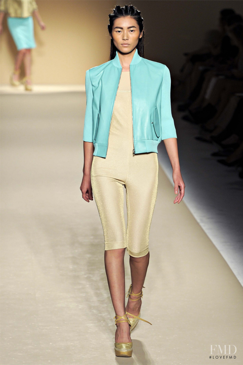 Liu Wen featured in  the Max Mara fashion show for Spring/Summer 2012