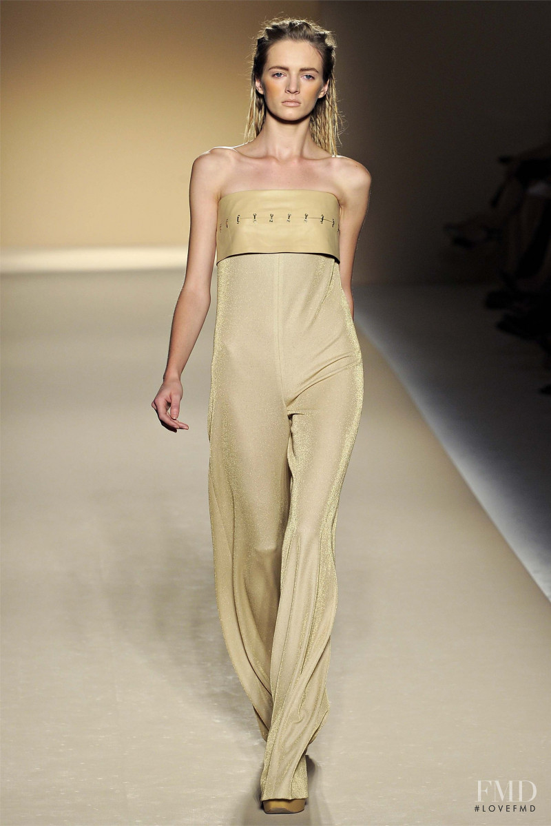 Daria Strokous featured in  the Max Mara fashion show for Spring/Summer 2012