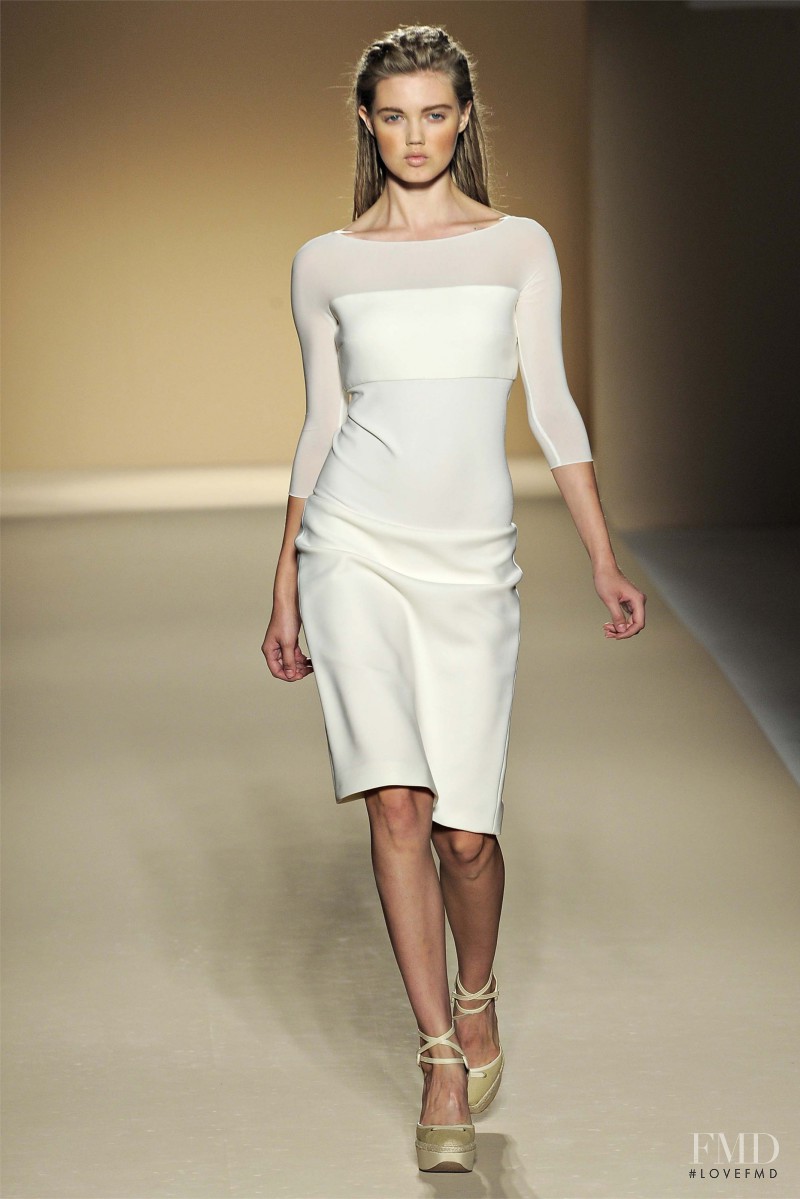 Lindsey Wixson featured in  the Max Mara fashion show for Spring/Summer 2012