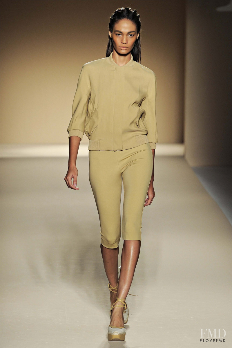 Joan Smalls featured in  the Max Mara fashion show for Spring/Summer 2012
