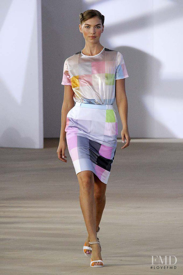 Arizona Muse featured in  the Preen by Thornton Bregazzi fashion show for Spring/Summer 2012