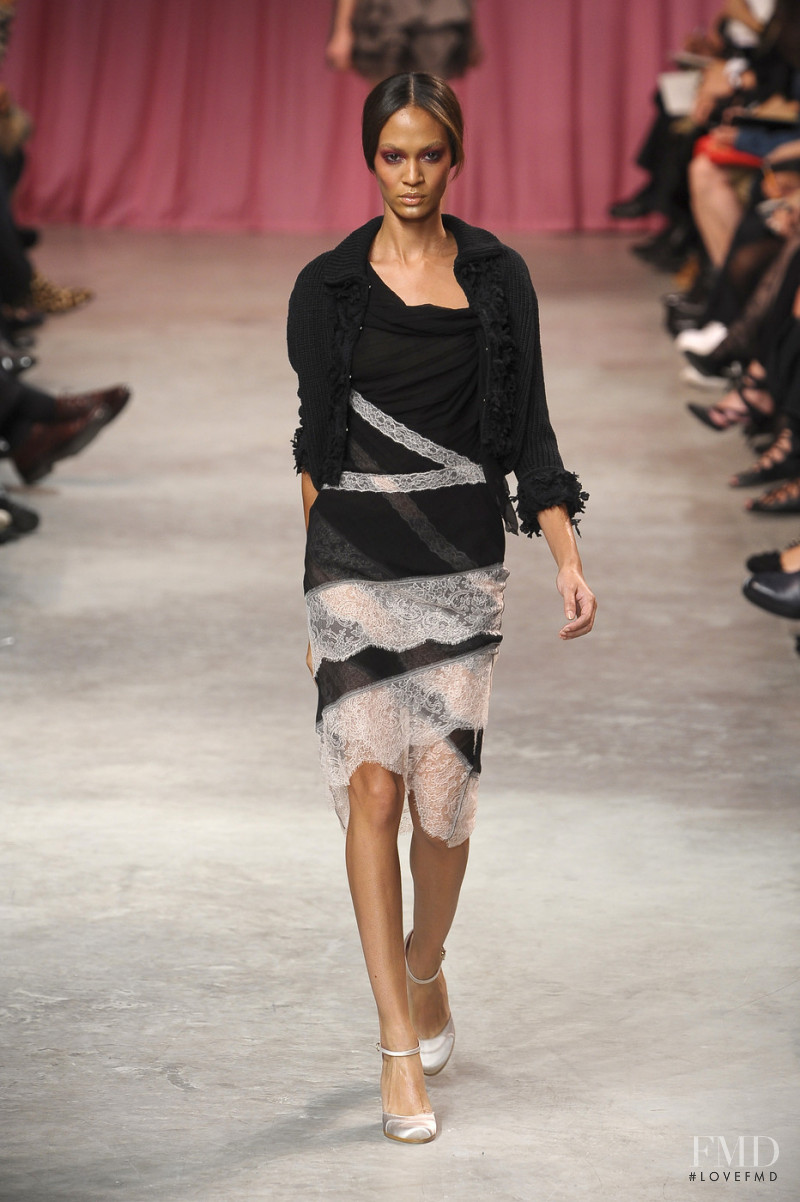 Joan Smalls featured in  the Nina Ricci fashion show for Spring/Summer 2011