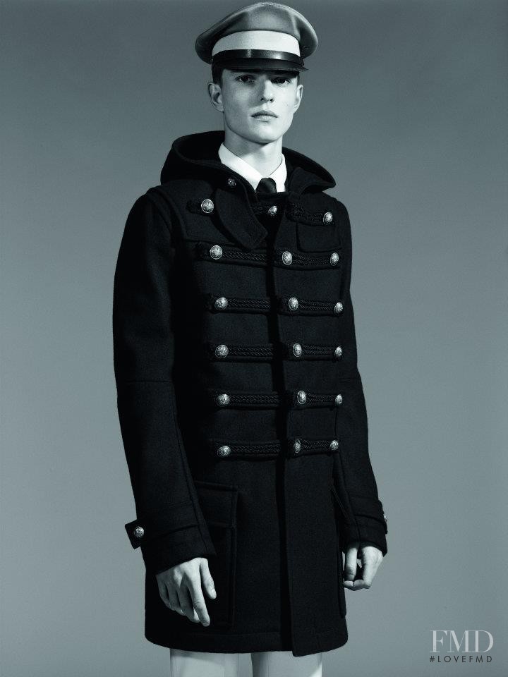 Balmain lookbook for Autumn/Winter 2012