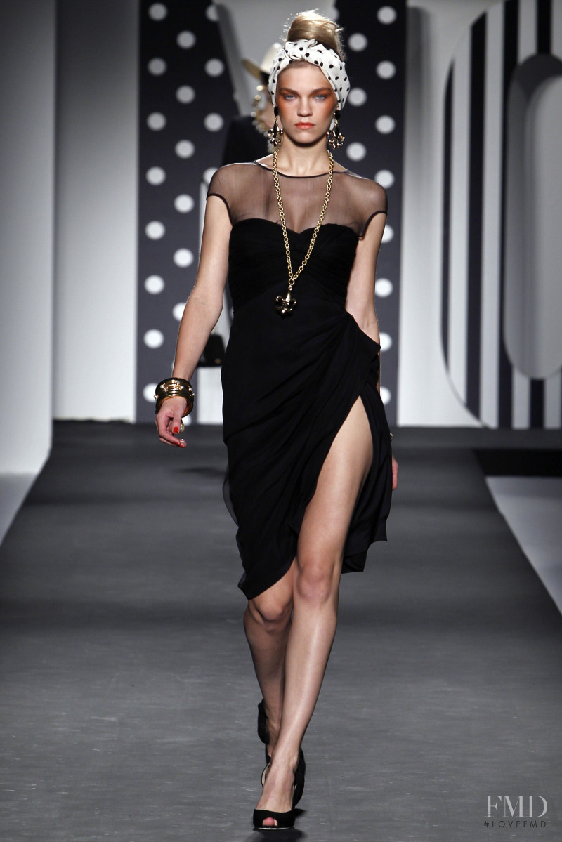 Samantha Gradoville featured in  the Moschino fashion show for Spring/Summer 2011