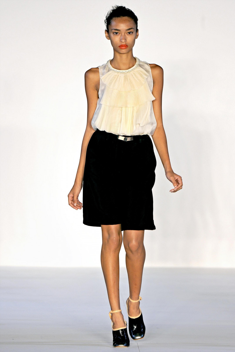 Anais Mali featured in  the Jill Stuart fashion show for Spring/Summer 2011