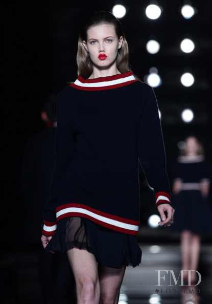 Lindsey Wixson featured in  the Ermanno Scervino fashion show for Spring/Summer 2013