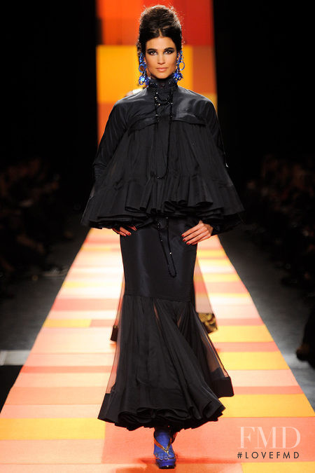 Teresa Lourenço featured in  the Jean Paul Gaultier Haute Couture fashion show for Spring/Summer 2013