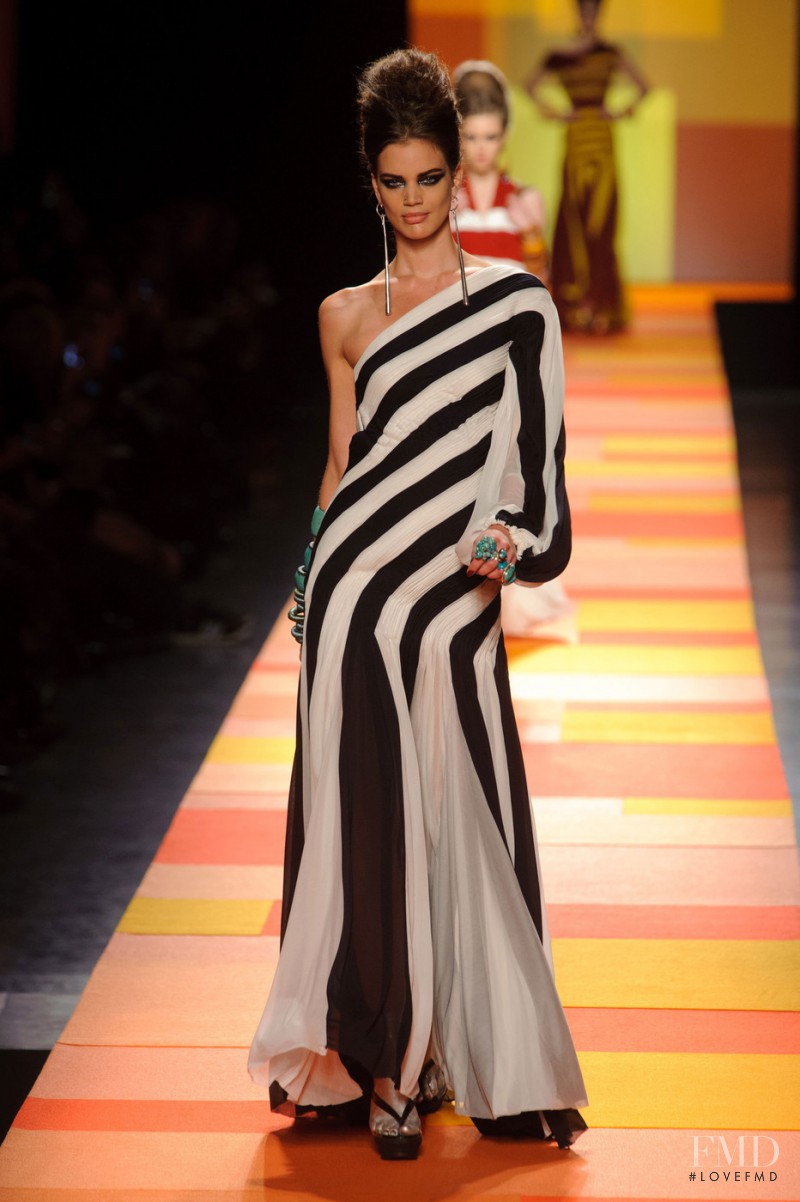 Rianne ten Haken featured in  the Jean Paul Gaultier Haute Couture fashion show for Spring/Summer 2013