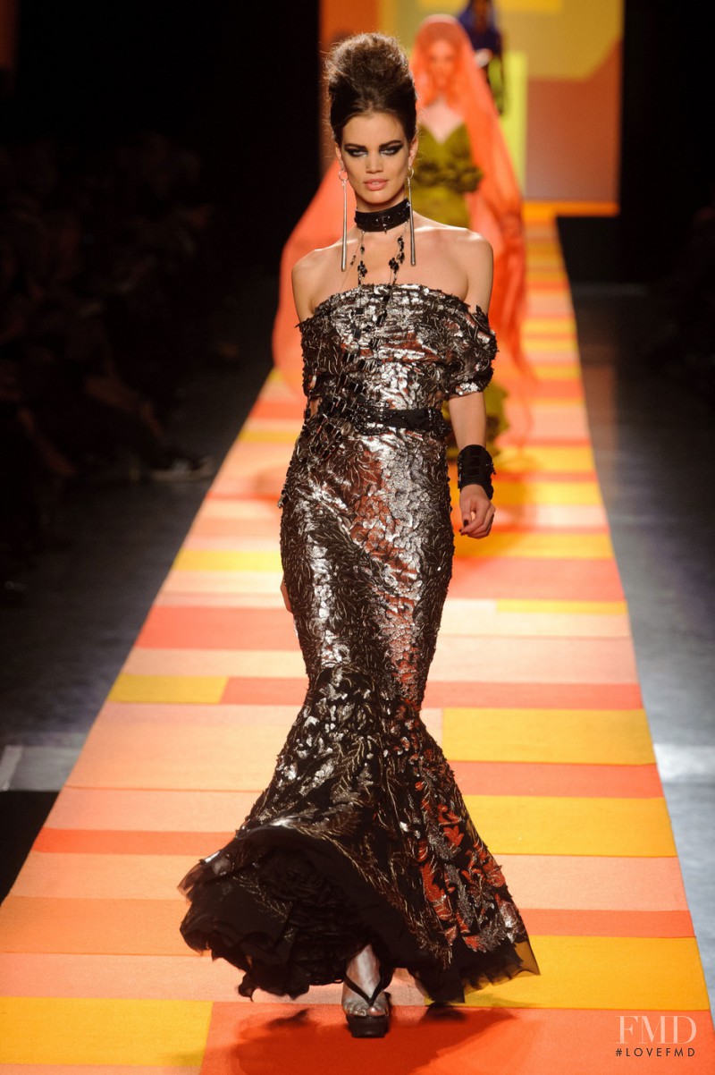 Rianne ten Haken featured in  the Jean Paul Gaultier Haute Couture fashion show for Spring/Summer 2013