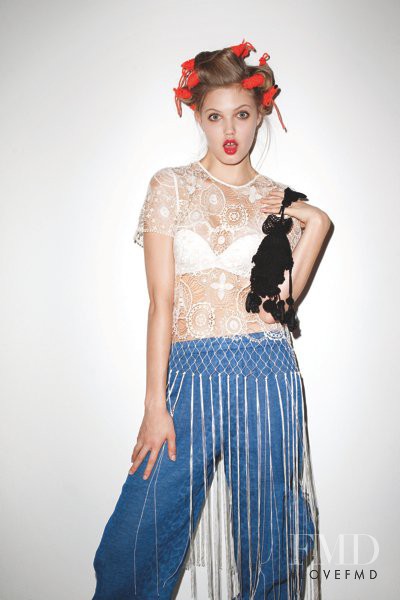 Lindsey Wixson featured in  the Opening Ceremony lookbook for Spring/Summer 2011