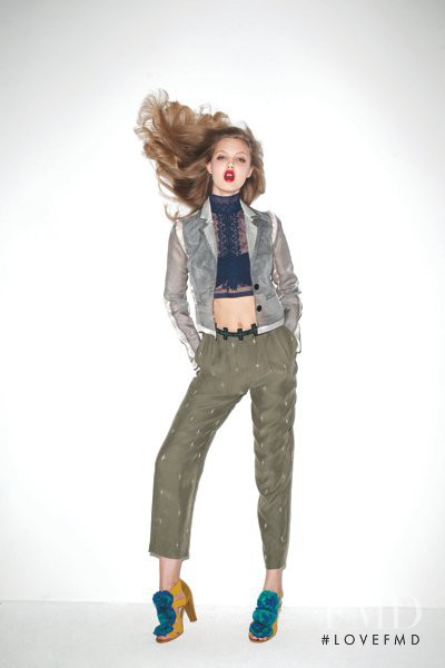 Lindsey Wixson featured in  the Opening Ceremony lookbook for Spring/Summer 2011