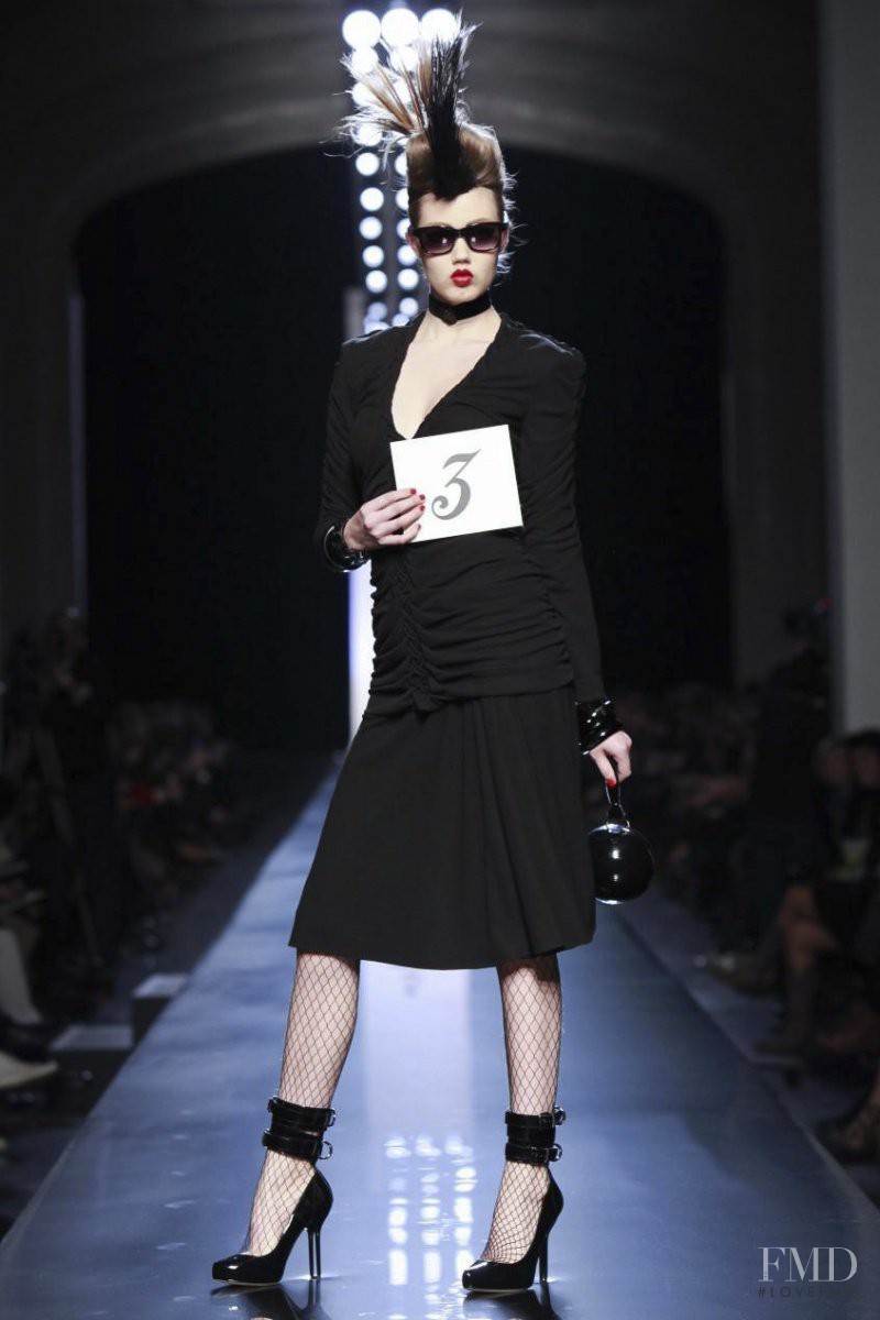 Lindsey Wixson featured in  the Jean Paul Gaultier Haute Couture fashion show for Spring/Summer 2011