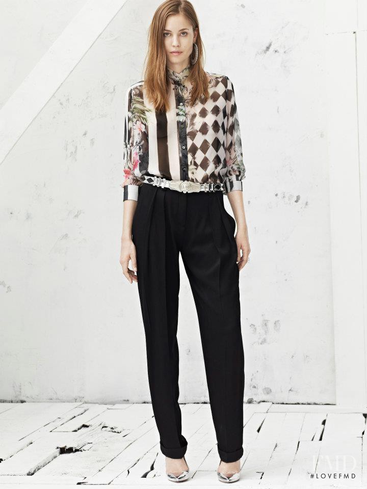 Nadja Bender featured in  the Balmain lookbook for Spring/Summer 2013
