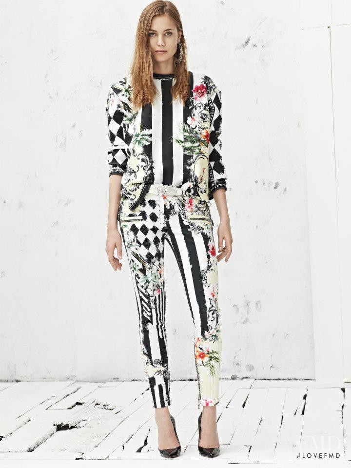 Nadja Bender featured in  the Balmain lookbook for Spring/Summer 2013