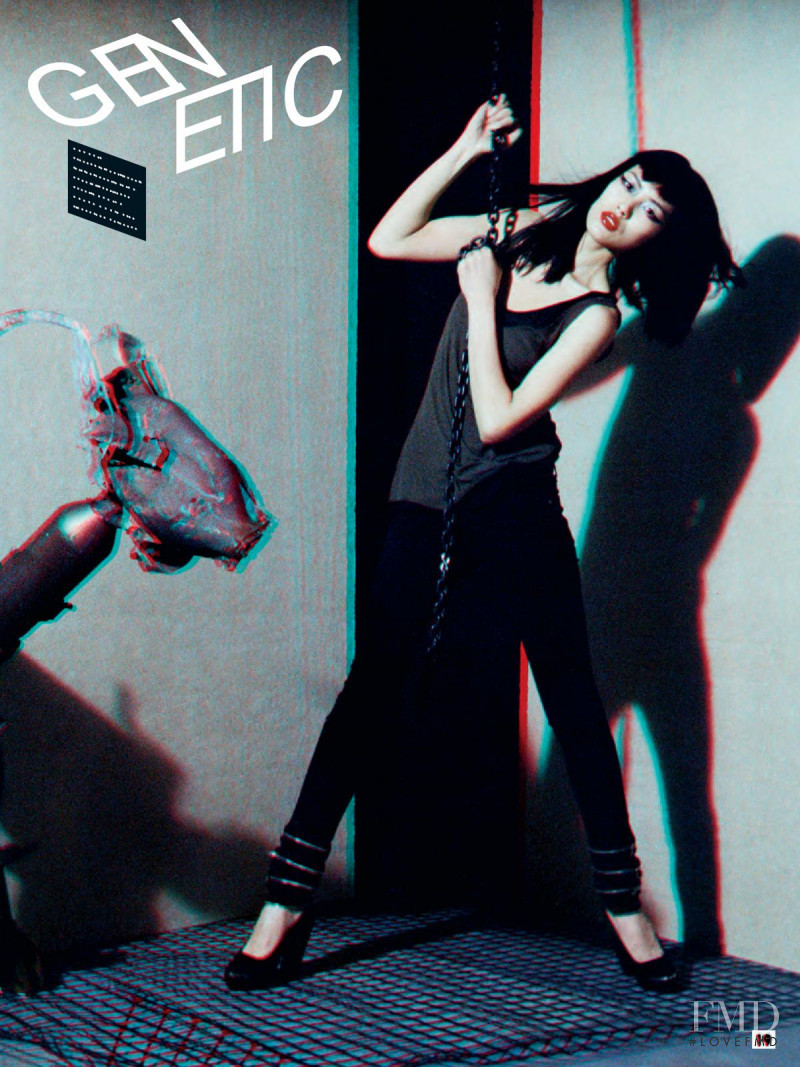 Liu Wen featured in  the Barneys New York catalogue for Fall 2010