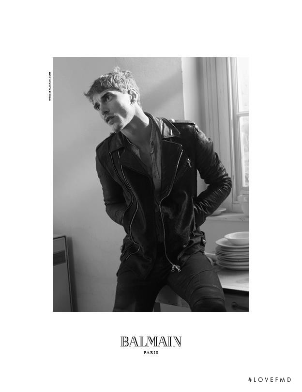 Balmain advertisement for Autumn/Winter 2012