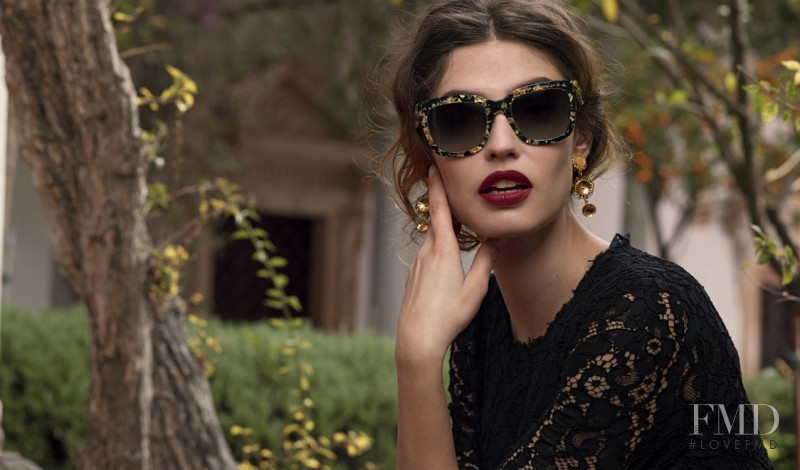 Bianca Balti featured in  the Dolce & Gabbana - Eyewear advertisement for Autumn/Winter 2013