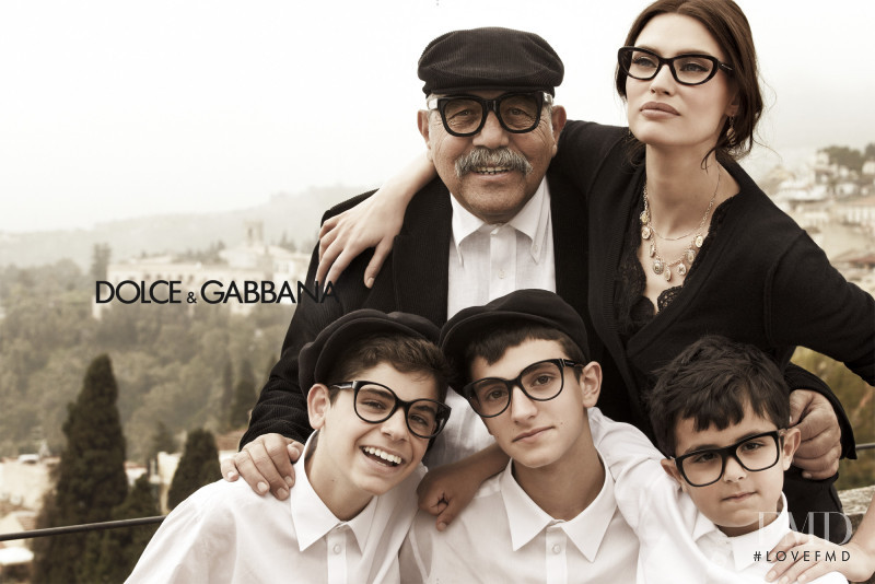 Bianca Balti featured in  the Dolce & Gabbana - Eyewear advertisement for Autumn/Winter 2013