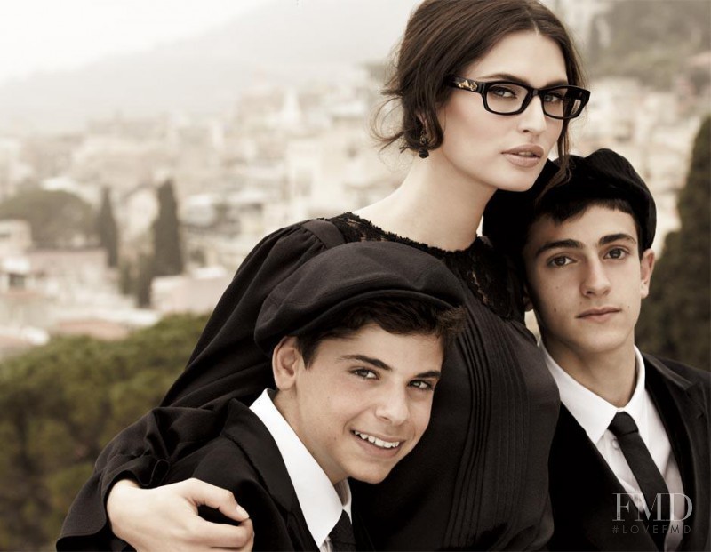 Bianca Balti featured in  the Dolce & Gabbana - Eyewear advertisement for Autumn/Winter 2013