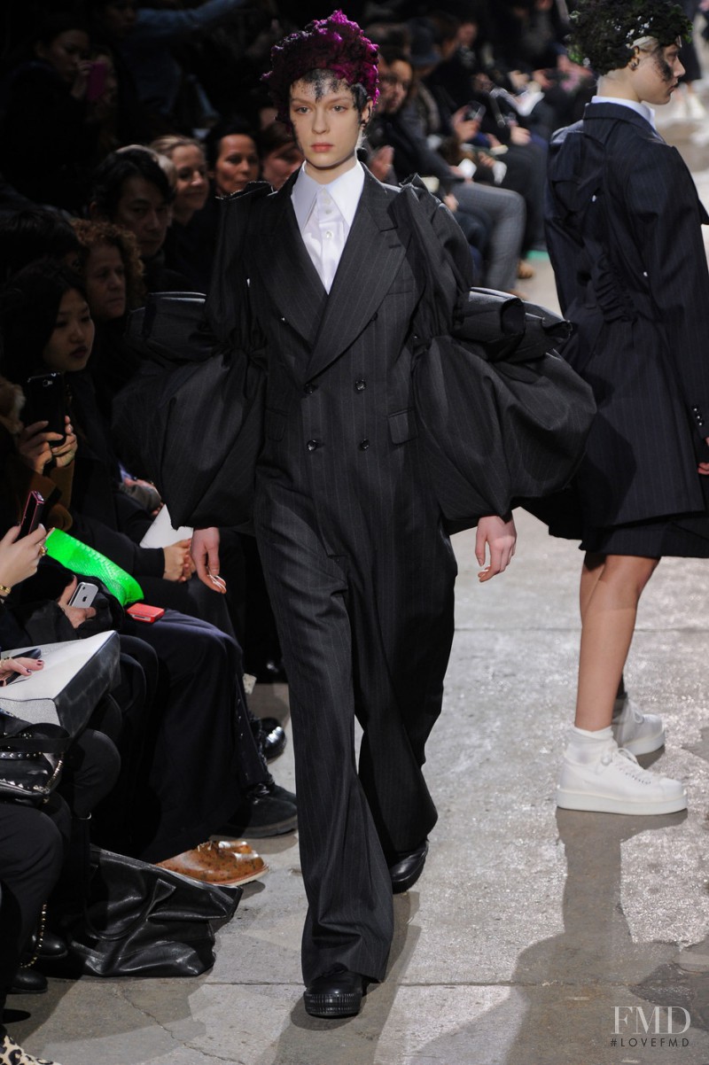 Alisha Judge featured in  the Comme Des Garcons fashion show for Autumn/Winter 2013