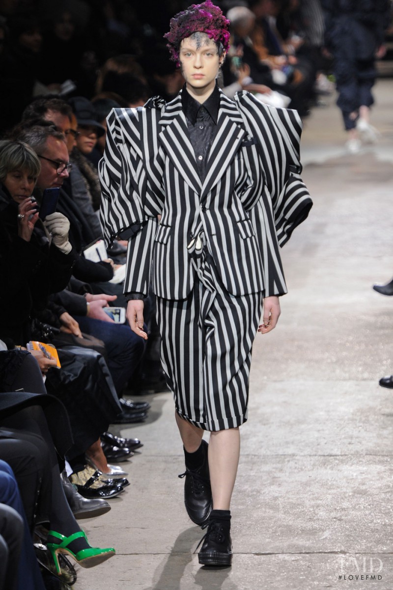 Alisha Judge featured in  the Comme Des Garcons fashion show for Autumn/Winter 2013