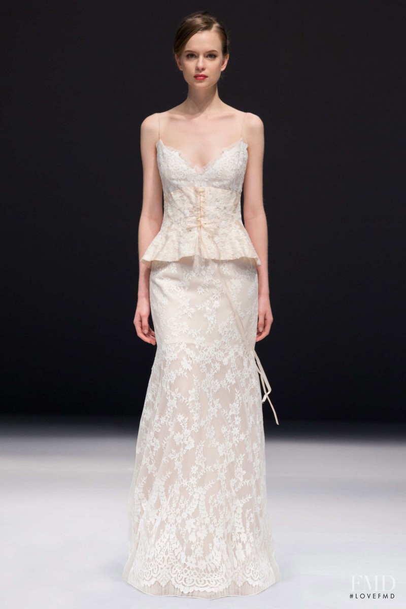 Alisha Judge featured in  the Jenny Lee Bridal fashion show for Autumn/Winter 2015