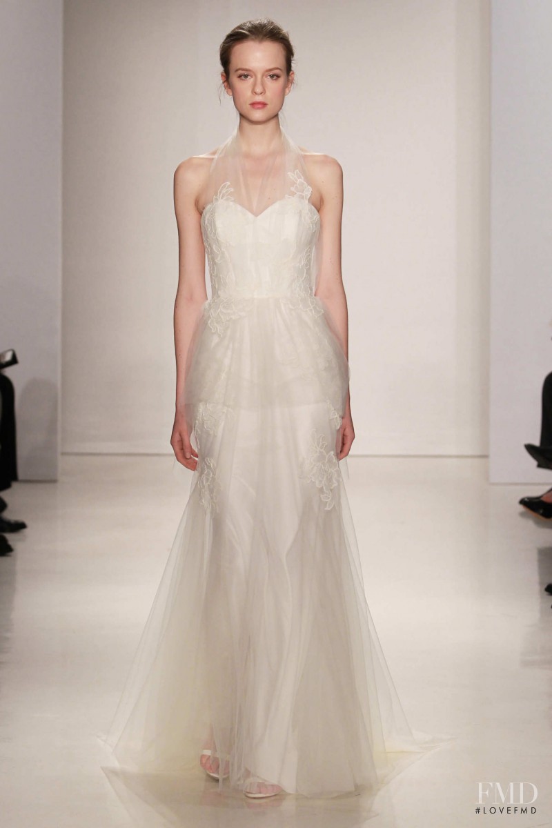 Alisha Judge featured in  the Christos Bridal fashion show for Autumn/Winter 2015