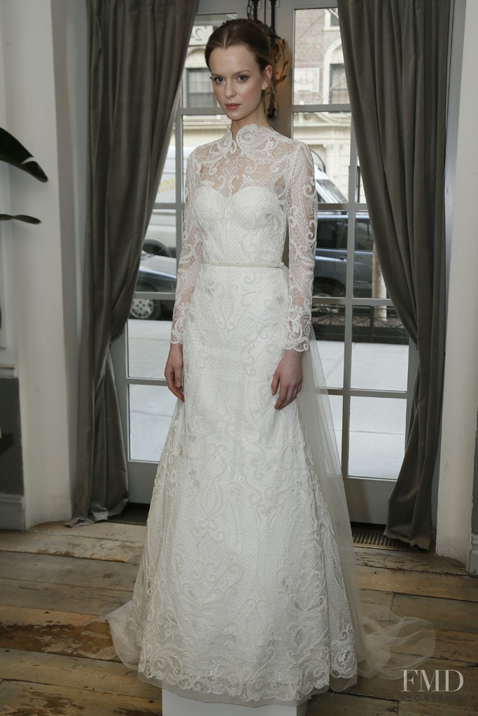 Alisha Judge featured in  the Lela Rose Bridal Collection fashion show for Spring/Summer 2016
