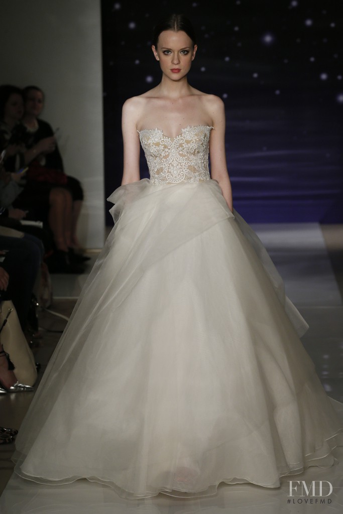 Alisha Judge featured in  the Reem Acra Bridal fashion show for Spring/Summer 2016
