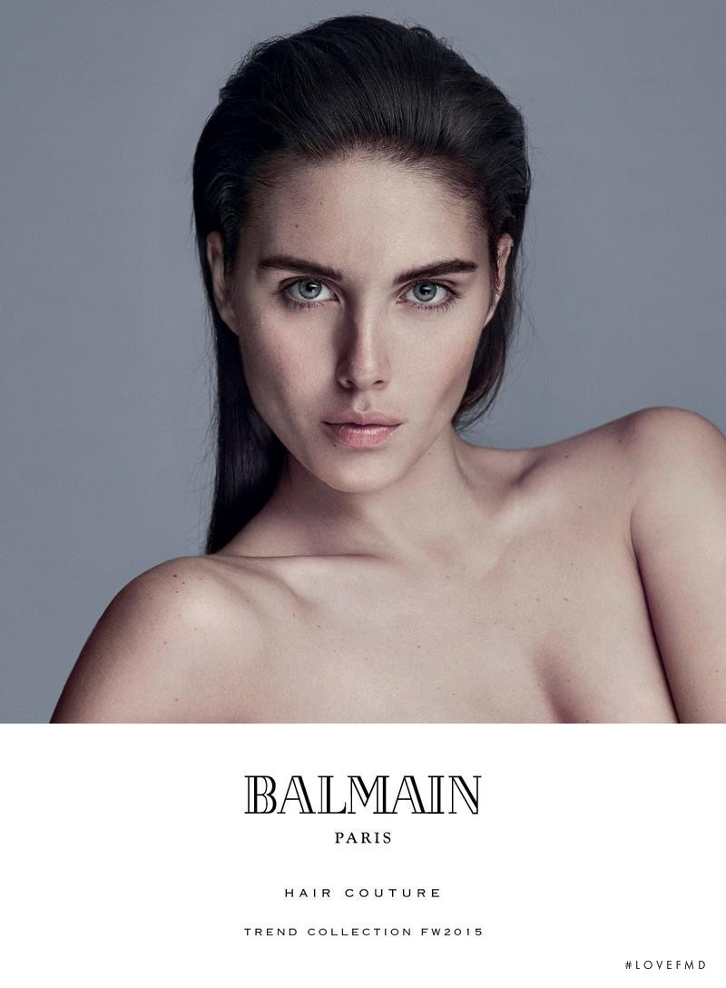 Balmain Hair Couture advertisement for Autumn/Winter 2015