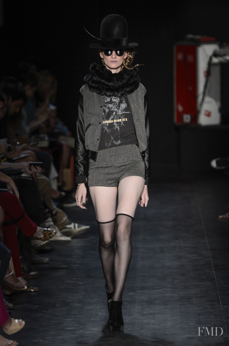 Marina Heiden featured in  the Auslï¿½nder fashion show for Autumn/Winter 2013