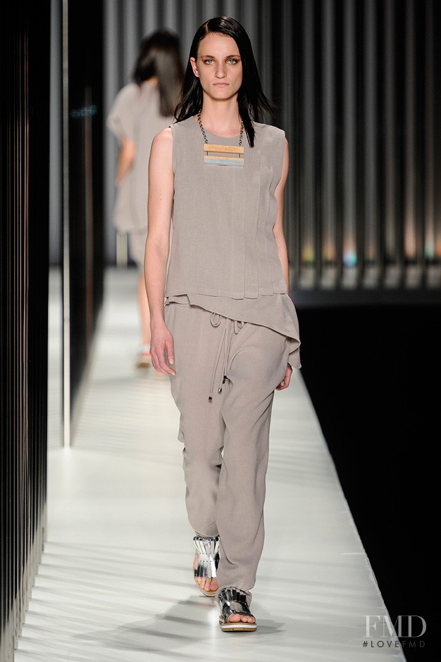 Marina Heiden featured in  the Plural fashion show for Spring/Summer 2015