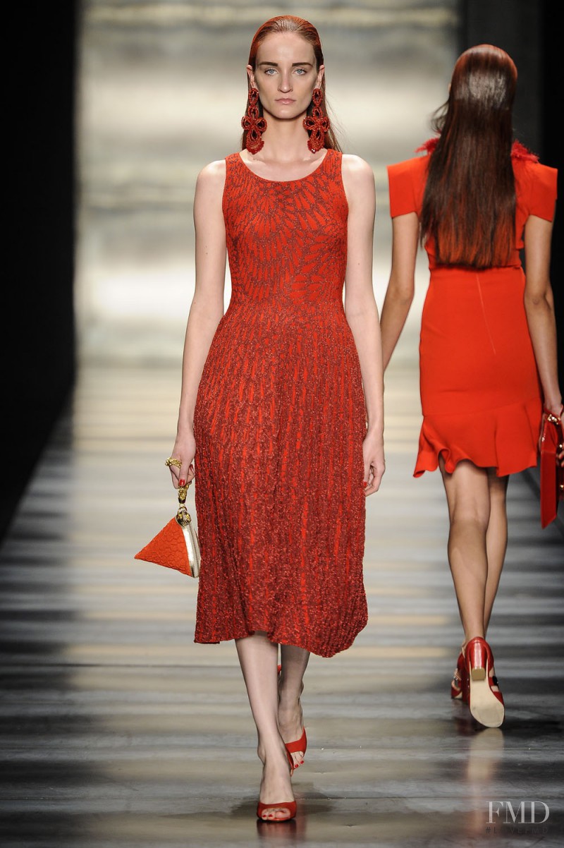 Marina Heiden featured in  the Abertura fashion show for Spring/Summer 2014