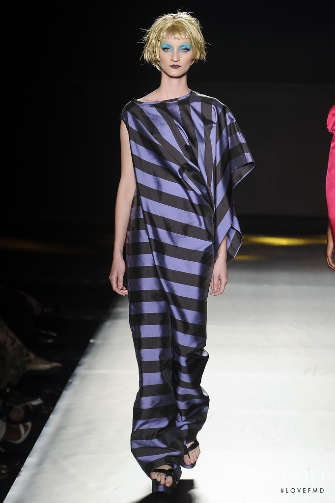 Marina Heiden featured in  the Rober Dognani fashion show for Spring/Summer 2014