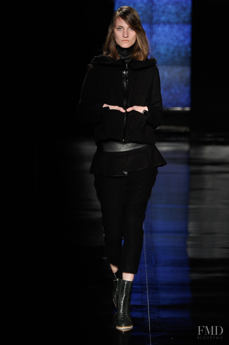 Marina Heiden featured in  the Agatha fashion show for Autumn/Winter 2012