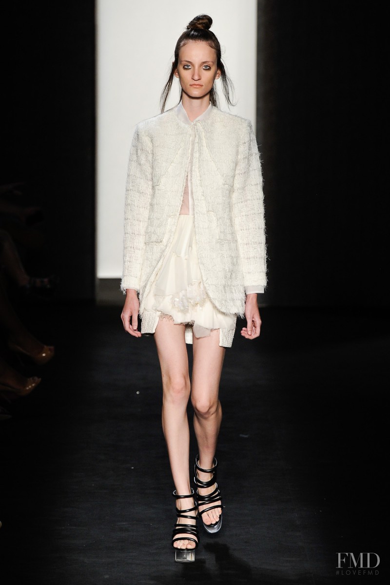 Marina Heiden featured in  the Giulia Borges fashion show for Autumn/Winter 2012