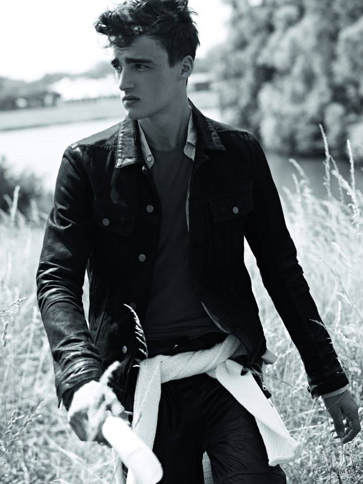 Elliot Vulliod featured in  the Balmain catalogue for Spring/Summer 2014