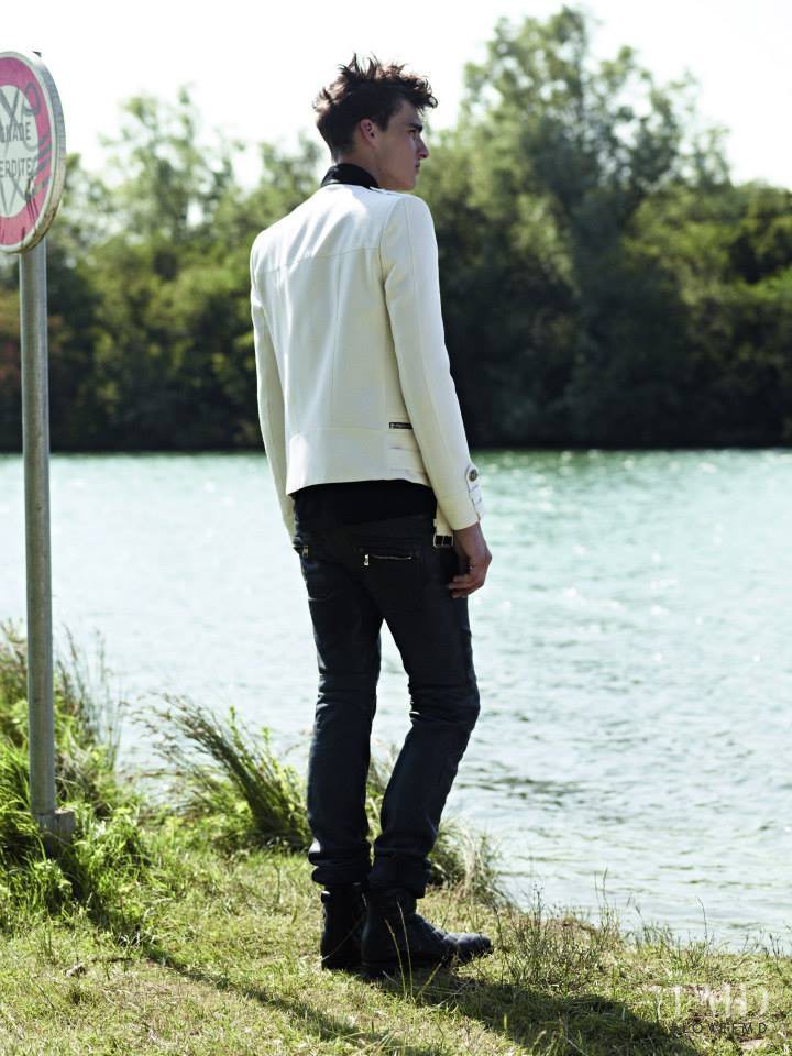 Elliot Vulliod featured in  the Balmain catalogue for Spring/Summer 2014