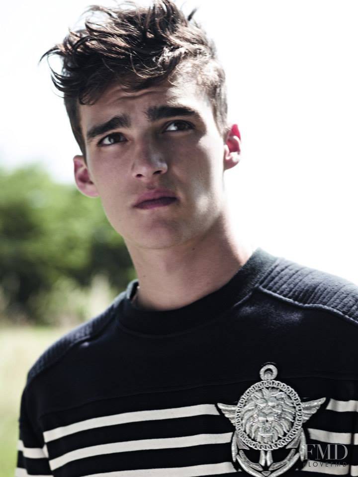 Elliot Vulliod featured in  the Balmain catalogue for Spring/Summer 2014