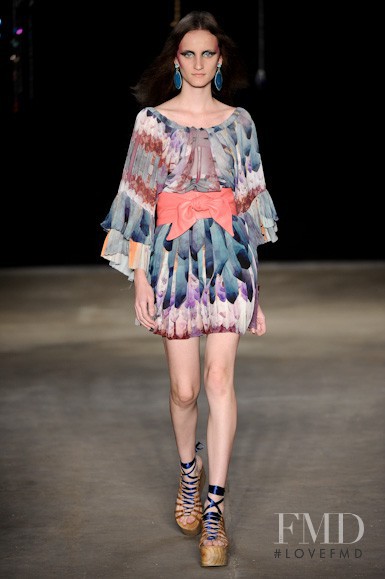 Marina Heiden featured in  the Alessa fashion show for Spring/Summer 2011