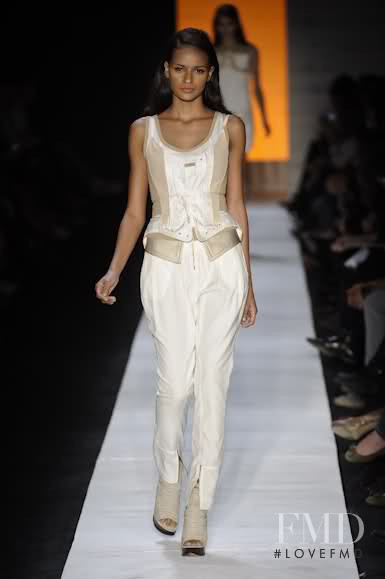 Gracie Carvalho featured in  the Triton fashion show for Spring/Summer 2011