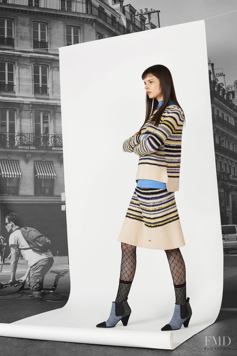 Isabella Ridolfi featured in  the Sonia by Sonia Rykiel lookbook for Pre-Fall 2017