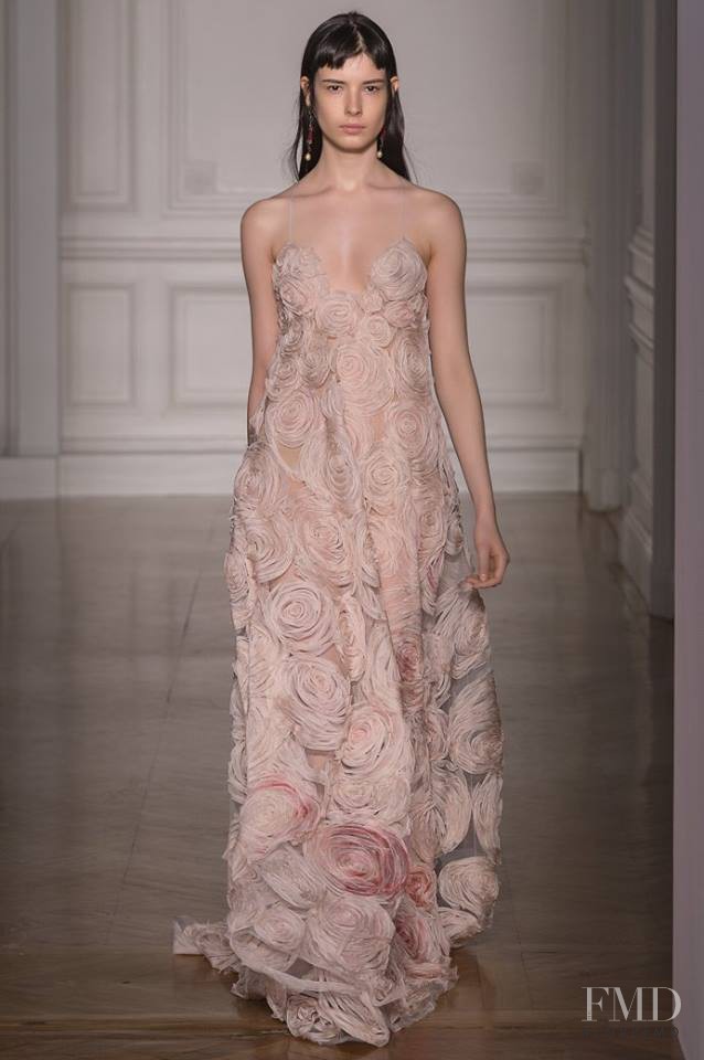 Isabella Ridolfi featured in  the Valentino Couture fashion show for Spring/Summer 2017
