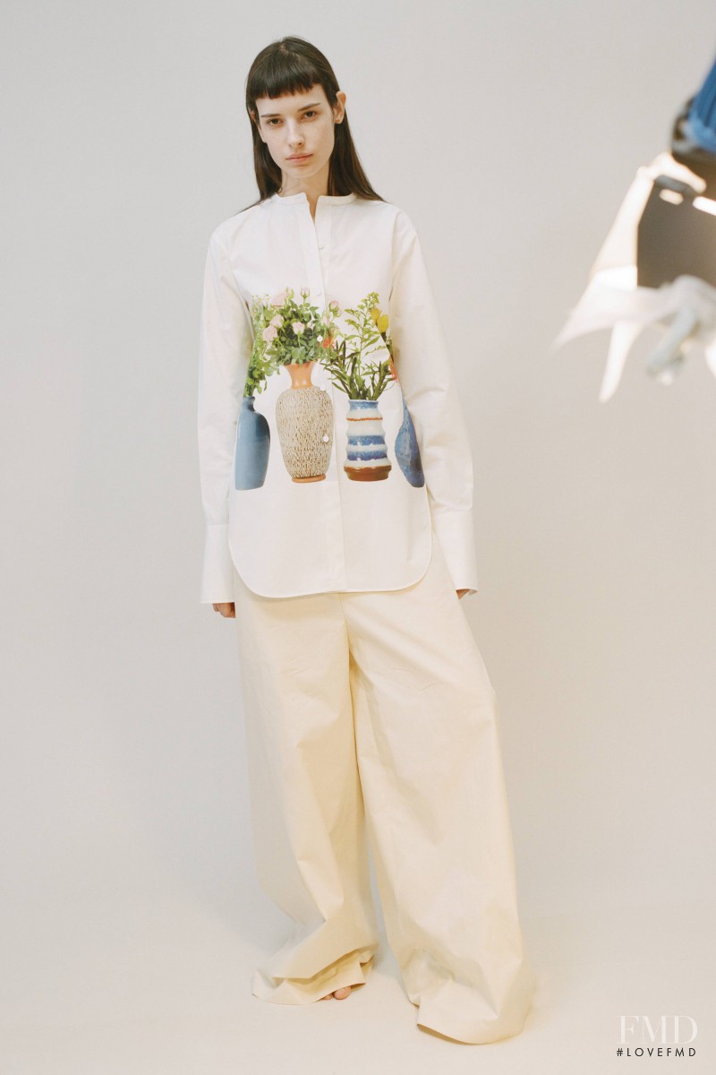Isabella Ridolfi featured in  the Ports 1961 lookbook for Pre-Fall 2017