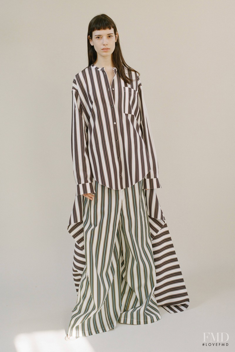 Isabella Ridolfi featured in  the Ports 1961 lookbook for Pre-Fall 2017