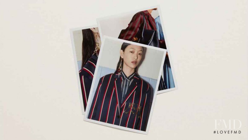 So Ra Choi featured in  the Mulberry advertisement for Spring/Summer 2017