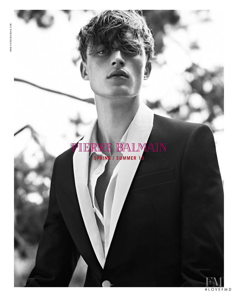 Pierre Balmain advertisement for Spring/Summer 2013