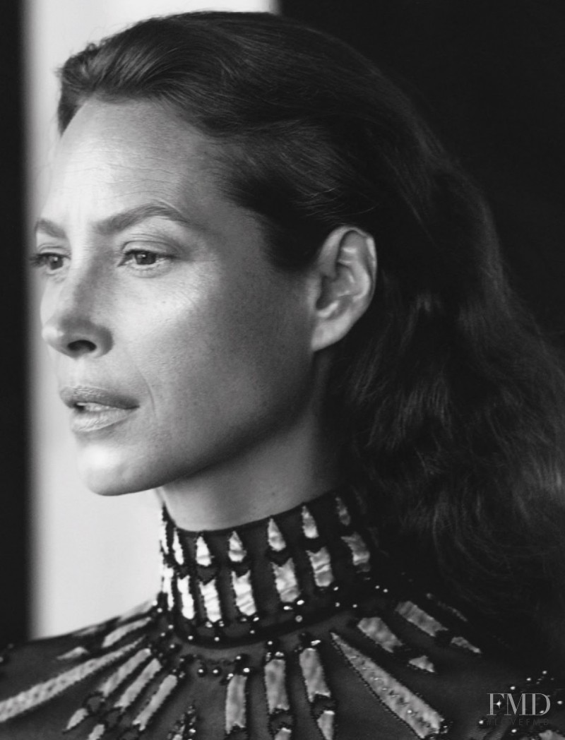 Christy Turlington featured in  the Valentino advertisement for Spring/Summer 2017