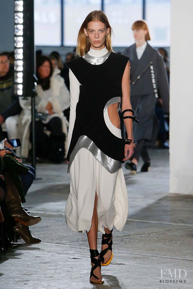 Lexi Boling featured in  the Proenza Schouler fashion show for Autumn/Winter 2017