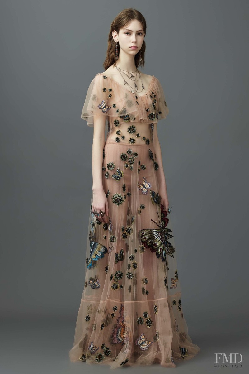 Lorena Maraschi featured in  the Valentino Enchanted Jungle lookbook for Spring/Summer 2017